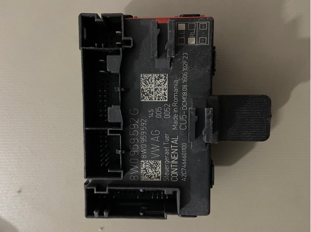 Блок комфорта передней двери 8W0959592G VAG