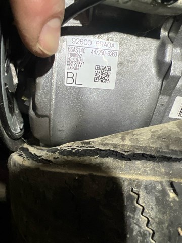 Насос кондиционера 926006RA0A NISSAN