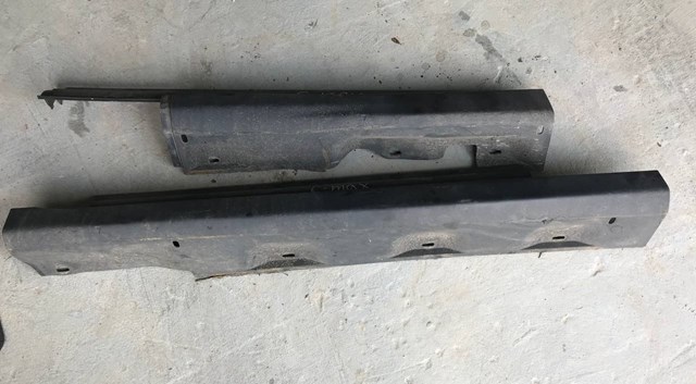 Накладка (молдинг) порога наружная задняя левая DM5Z5810177A FORD