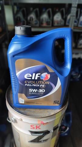 Моторное масло elf evolution full-tech fe 5w-30 синтетическое 5л 194908