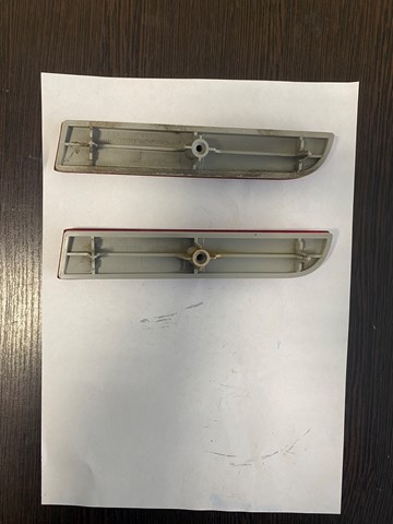 Левый отражатель бампера 8355A039 MITSUBISHI