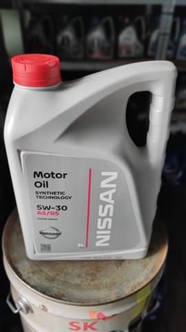 Моторное масло nissan motor oil 5w-30 5л ke90099943 KE90099943