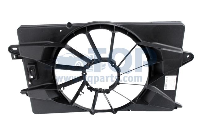 Диффузор радиатора охлаждения в сборе с крыльчаткой TQ55159 TQPARTS