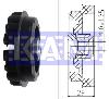 Диск муфты компрессора кондиционера 11030328 KAM
