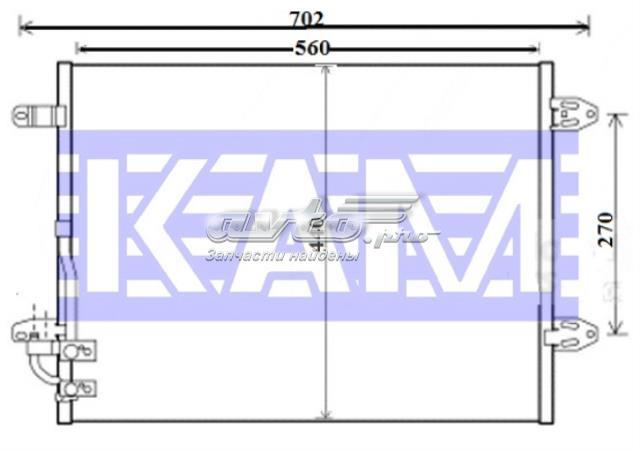 Конденсатор системы охлаждения 22040199 KAM