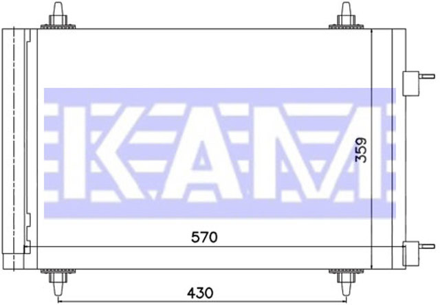 Конденсатор 22040236 KAM