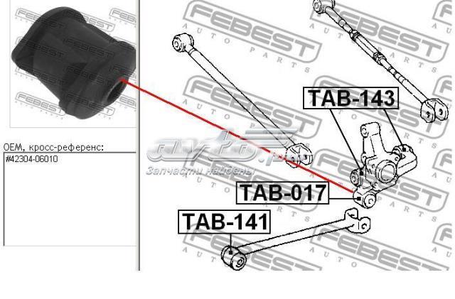 TAB017 Сайлентблок цапфы задней купить Тернополь