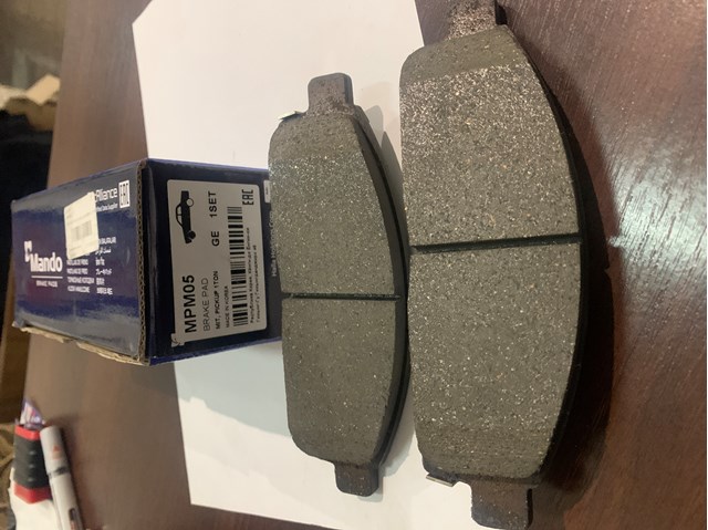 MANDO MPM05 Колодки тормозные передние дисковые в наличии Ирпень