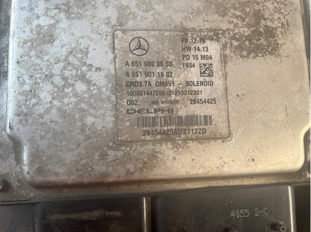 Мозги двигателя A6519000503 MERCEDES