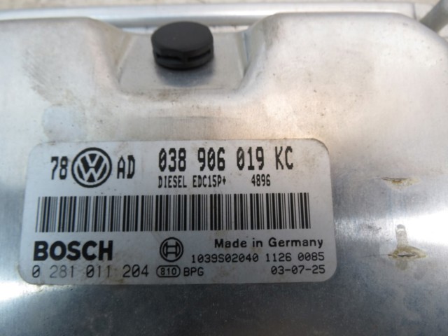 VAG 038906019KC Блок управления двигателем в наличии Черновцы