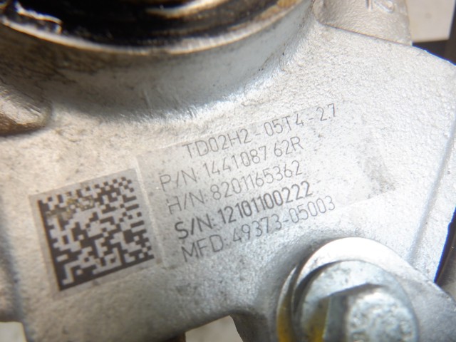 Турбонагнетатель 144108762R RENAULT