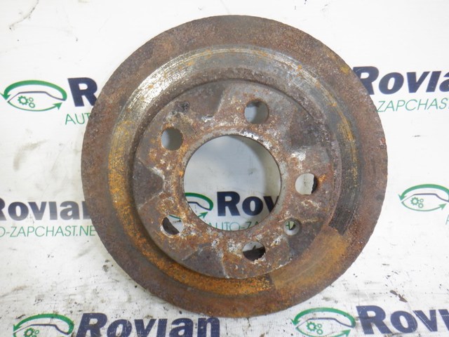 Гальмівний диск задній polo 4 2001-2009 (хечбек), 9 мм, діаметр 230 мм, бу-190802 1J0615601N