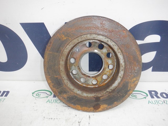 Гальмівний диск задній octavia 2 a5 2004-2009 (универсал), діаметр 256 мм, товщина 10 мм, бу-180322 1K0615601AC