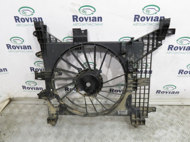RENAULT 214814567R Диффузор радиатора охлаждения, в сборе с мотором и крыльчаткой в наличии Николаев