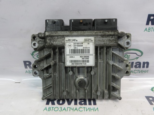 Компьютер двигателя 237100121R RENAULT