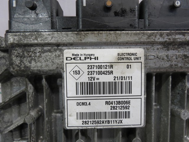 RENAULT 237100121R Модуль управления (ЭБУ) двигателем в наличии Львов