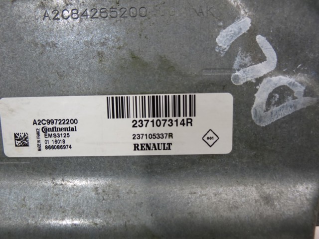Мозги двигателя 237107314R RENAULT