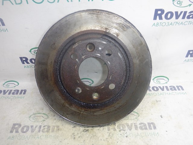 Гальмівний диск передній logan 2 2013-2020, діаметр 258 мм, товщина 21 мм, бу-220456 402067025R