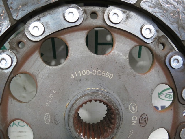Комплект сцепления (3 части) 4120038200 HYUNDAI