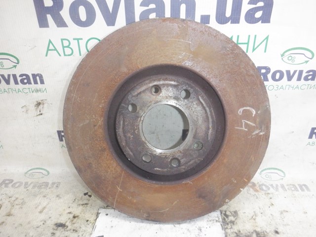 Гальмівний диск передній c4 picasso 1 2006-2013, діаметр 302 мм, товщина 25,5 мм, бу-242719 424985