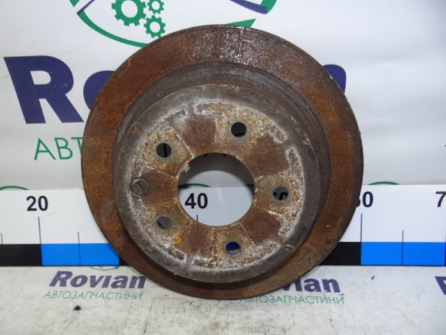 Гальмівний диск задній qashqai 1 2006-2013 (кросовер), діаметр 290 мм, товщина 9 мм, бу-251466 43206JD00A