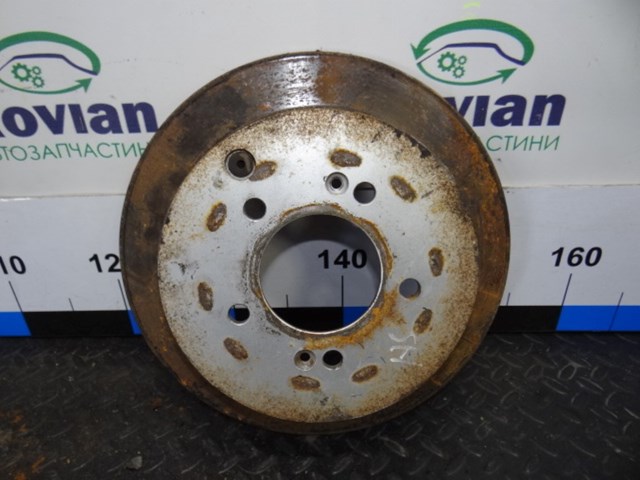 Гальмівний диск задній santa fe 1 2001-2006 (кросовер), діаметр 284 мм, товщина 10 мм, бу-250718 584113A300