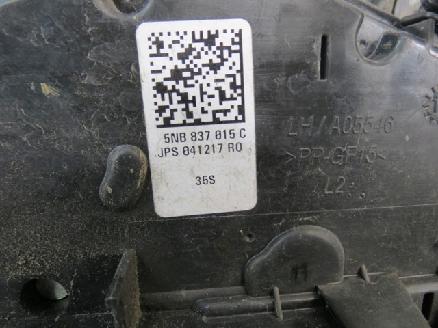 VAG 5NB837015C Замок двери передней левой в наличии Харьков