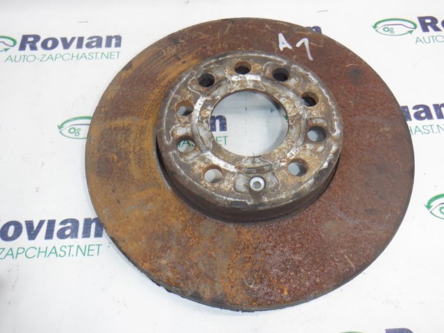 Гальмівний диск передній altea 2005-2015, товщина 23,4 мм, діаментр 288 мм, бу-186088 5Q0615301H