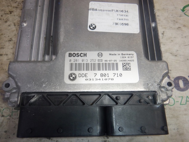 ЭБУ двигателем 7801710 BMW