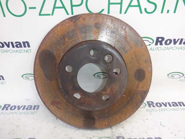 Тормозной диск перед. sharan 1995-2010, діаметр 288 мм, товщина 24,2 мм, бу-193413 7M0615301G