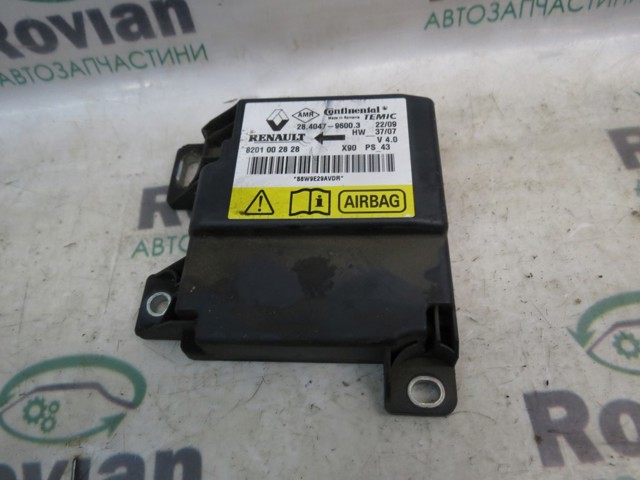 Блок управления airbag 8201002828 RENAULT