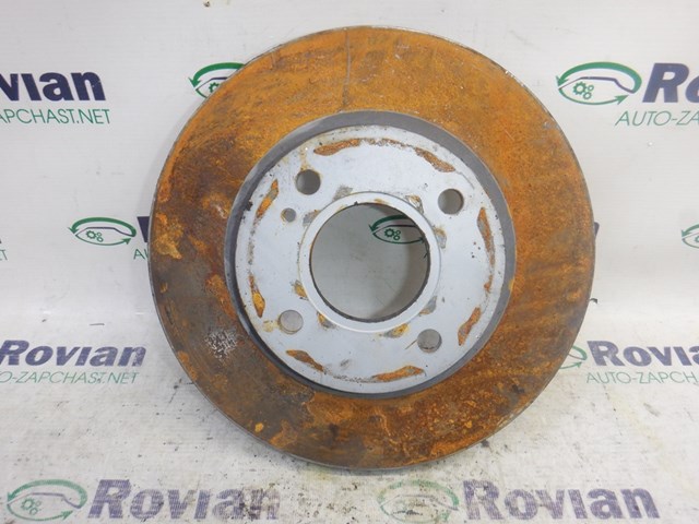Гальмівний диск передній fiesta mk7 2008-2017, діаметр 256 мм, товщина 23,5 мм, бу-196821 8V511125AD