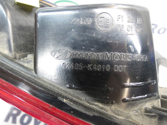 92405K4010 HYUNDAI Фонарь противотуманный задний левый купить в Одесса
