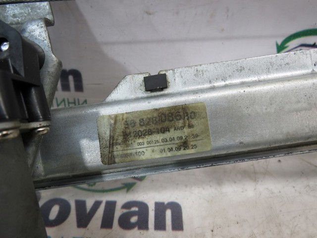 9682808680 PEUGEOT Механизм стеклоподъемника двери задней правой купить в Харьков