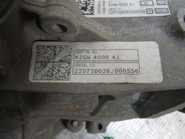 K2GZ4000AW Задний редуктор купить Винница