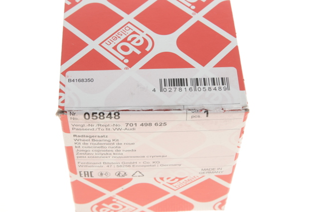 FEBI 05848 Подшипник ступицы передней в наличии Чернигов