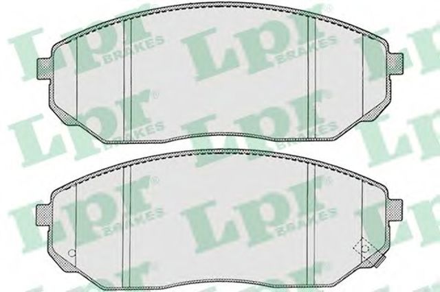 05P1207 LPR Колодки тормозные передние дисковые купить в Полтава