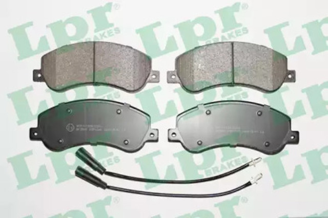 LPR 05P1260 Передние тормозные колодки в наличии Черкассы
