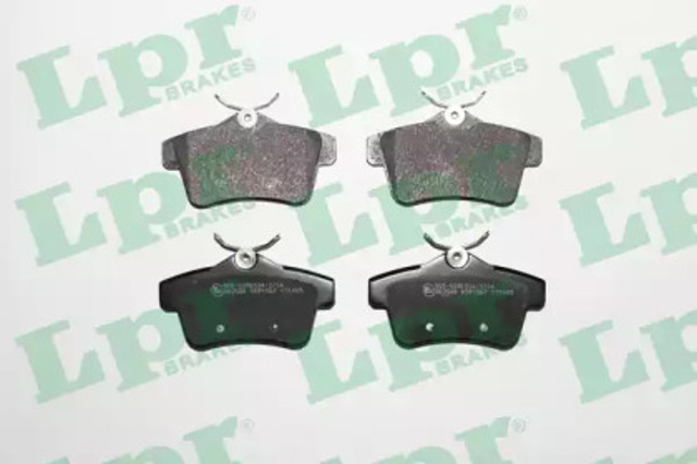 Комплект задних колодок 05P1567 LPR