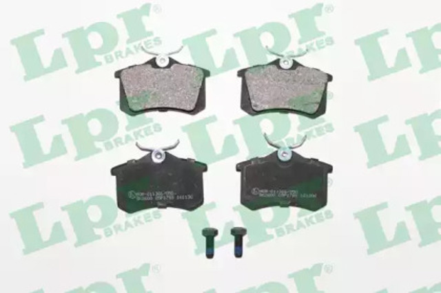 Задние тормозные колодки 05P1788 LPR