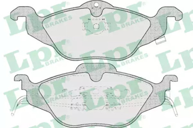 05P698 LPR Передние тормозные колодки купить в Николаев