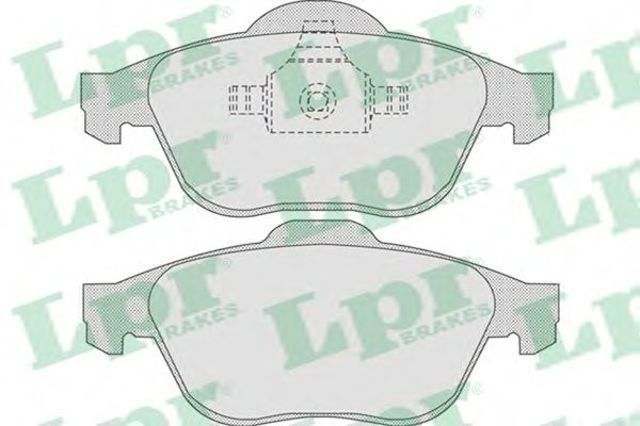 05P864 LPR Передние тормозные колодки купить в Черновцы