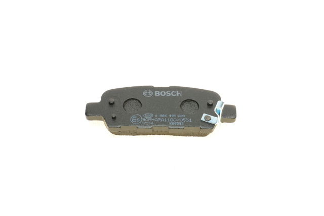 BOSCH 0986495089 Колодки тормозные задние дисковые в наличии Ирпень