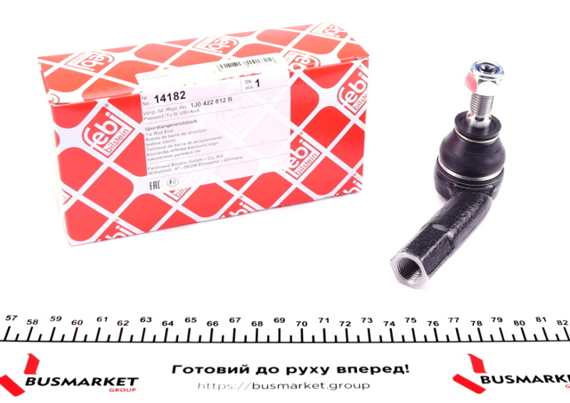 14182 FEBI Наконечник рулевой тяги внешний купить в Харьков
