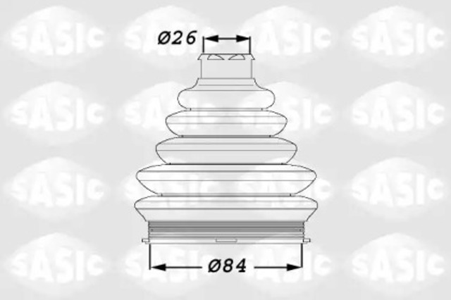 Чехол шруса 1900016 SASIC