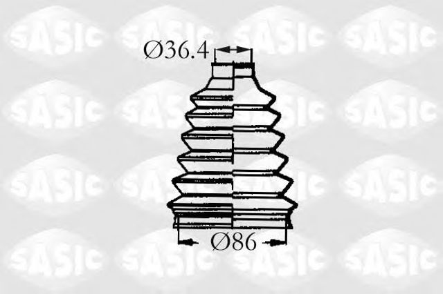 Чехол шруса 2933313 SASIC