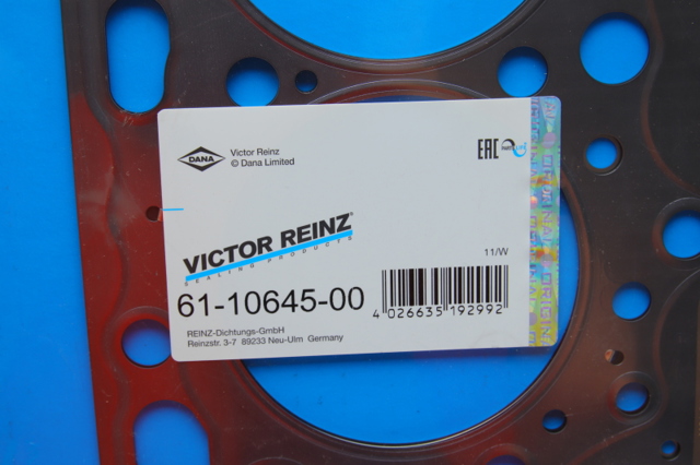 Прокладка головки блока цилиндров 611064500 VICTOR REINZ