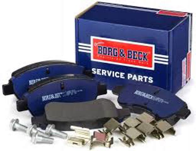 Колодки тормозные дисковые комплект BBP1875 BORG&BECK
