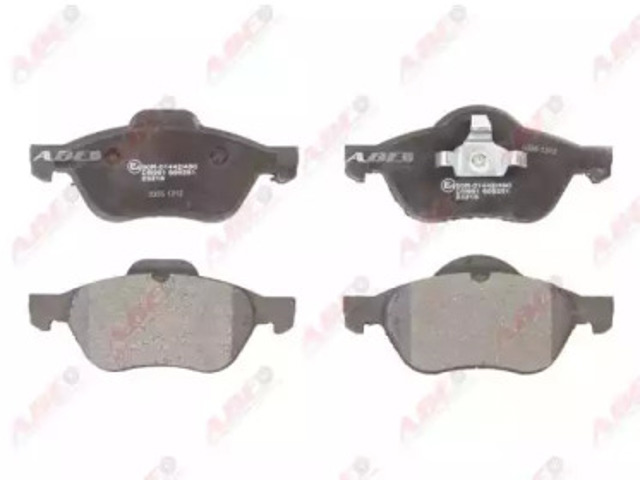 Колодки тормозные передние дисковые C1R019ABE ABE