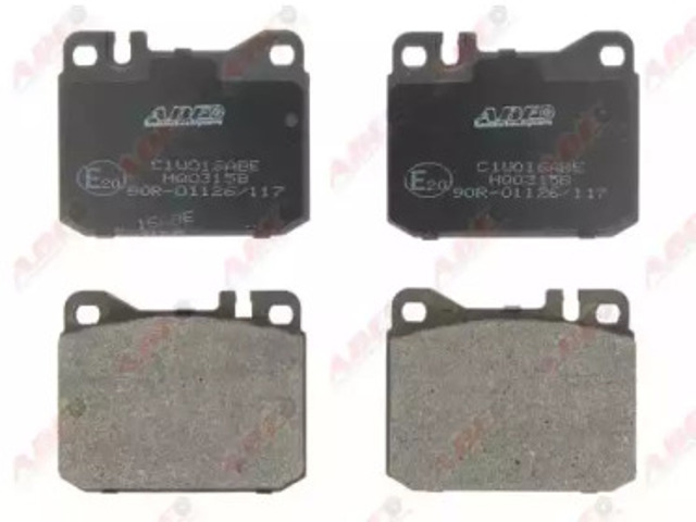 Колодки тормозные дисковые комплект C1W016ABE ABE